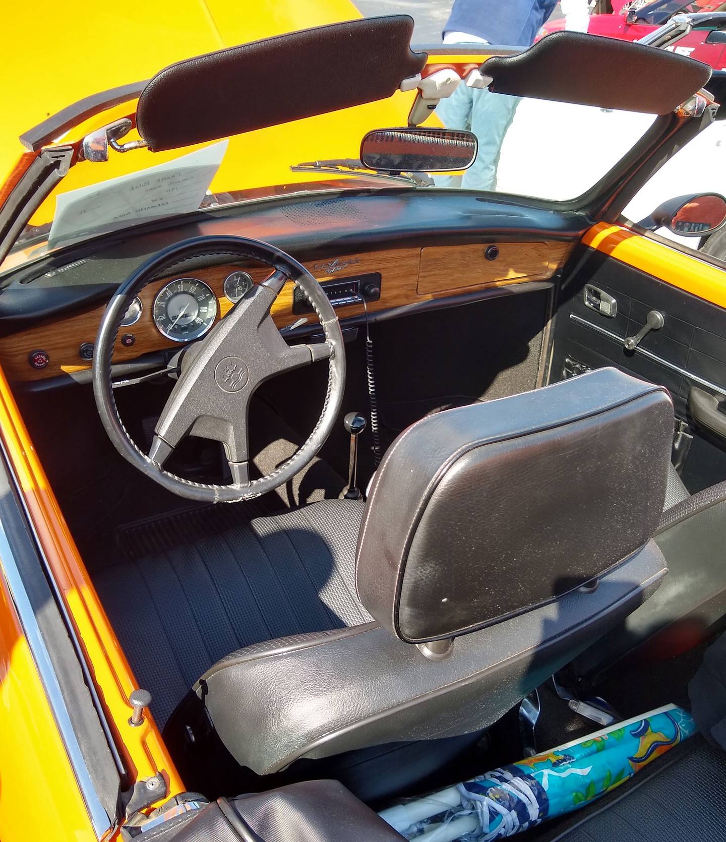 Photos by Rudy Host, Jr. - 1970 Karmann Ghia Interior