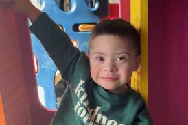 Bright lights, big city, little boy: East Dundee toddler to appear on Times Square screen