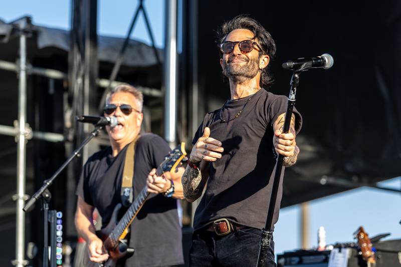7th Heaven performs at Busey Bank Field at Joliet Memorial Stadium during Taste of Joliet on June 20, 2025.