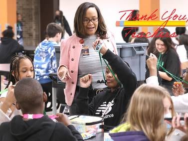 This Huntley Middle School principal made the jump from teacher to administrator in her hometown of DeKalb