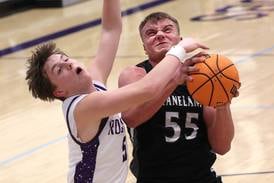 Photos: Kaneland, Rochelle square off in boys basketball matchup