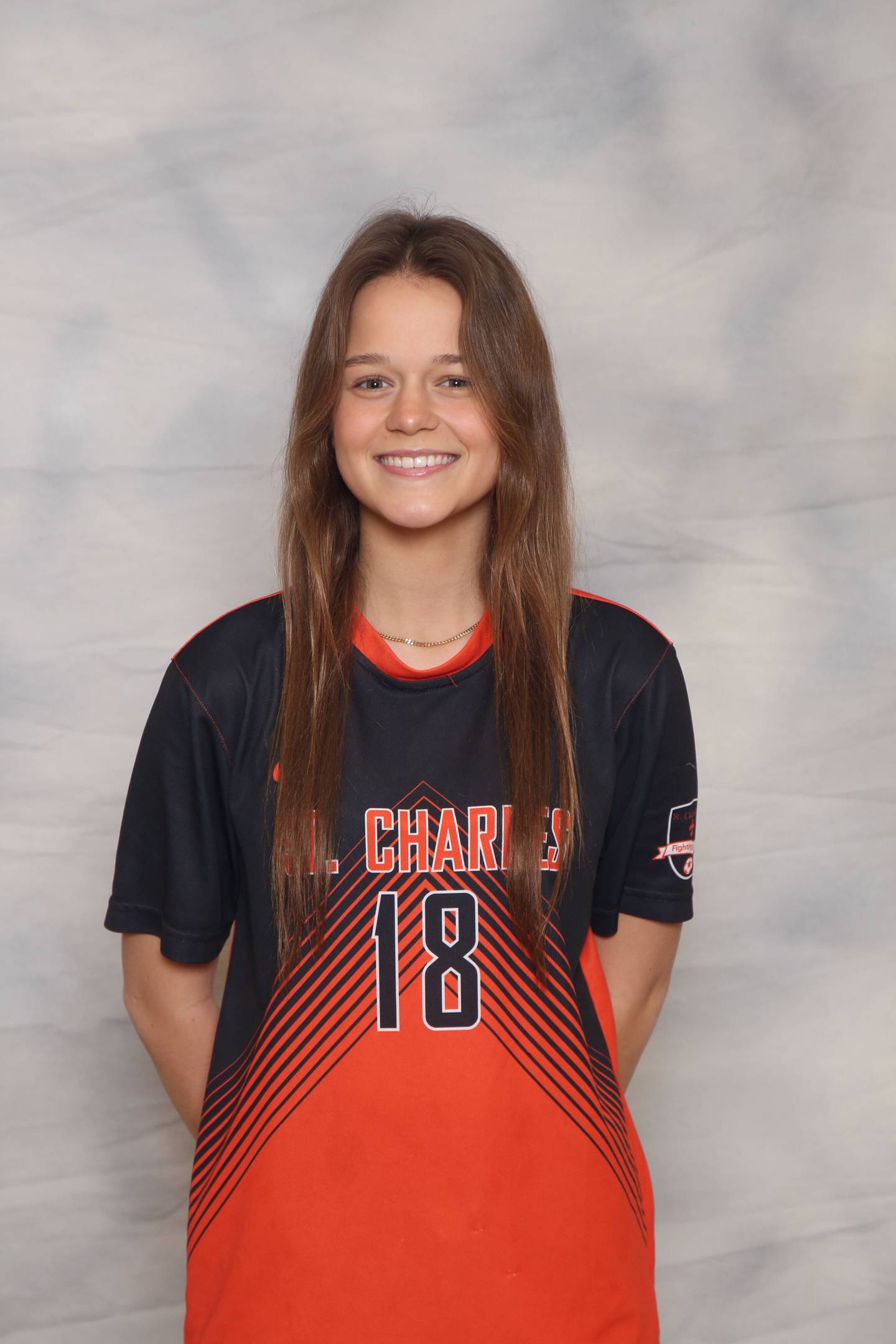 St. Charles East senior Anna Champine. Courtesy of St. Charles East athletics.