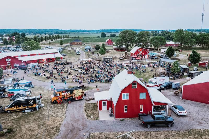 The B4 Summer Festival grounds are shown at Richardson Adventure Farm, Spring Grove. Discounted tickets are now available for the third annual event — taking place June 7 — with proceeds going to five local nonprofits.
