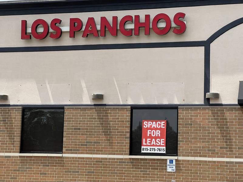 Los Panchos closed in late June 2023, but the owners of the building say a new restaurant will eventually operate out of the now vacant restaurant space near the corner of DeKalb Avenue and Peace Road in Sycamore. Picture taken July 5, 2023.