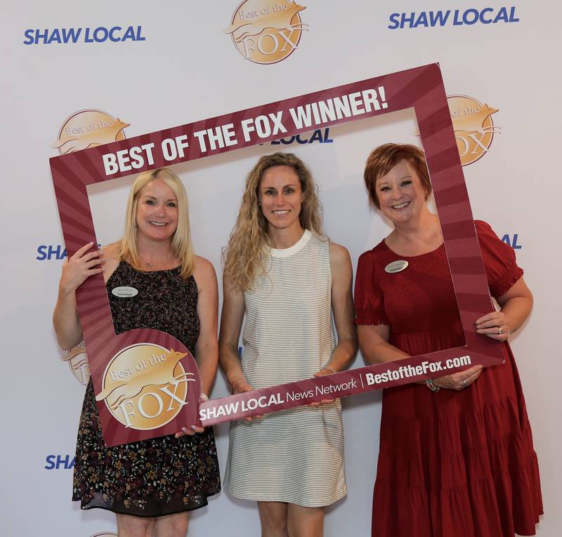 Laura Shaw, Megan Powers and Kristin Hawkins (Shaw Media) pose for a Best of the Fox photo on Wednesday, June 25, 2025.