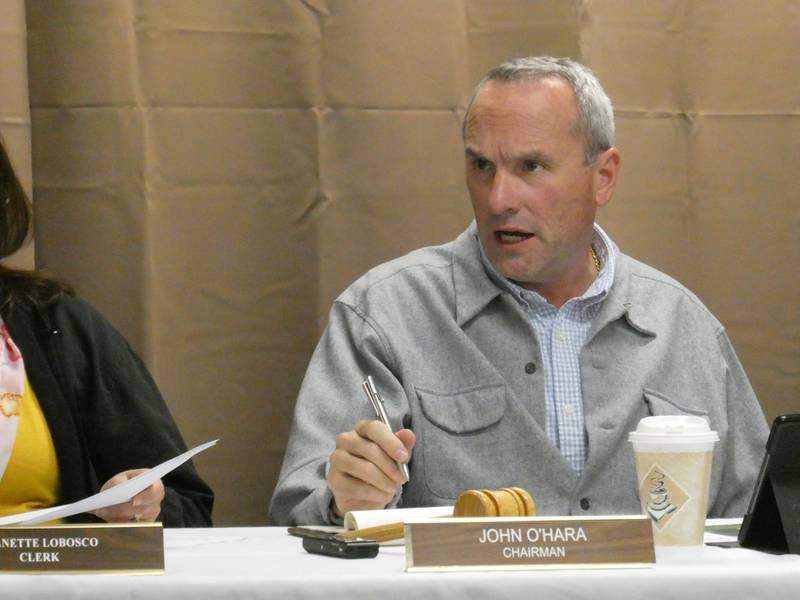 The Lakewood Planning and Zoning Commission, chaired by John O'Hara, reviewed the village's request for proposals package for a proposed new clubhouse at the village-owned RedTail Golf Club at its meeting on Monday, Oct. 3, 2022.