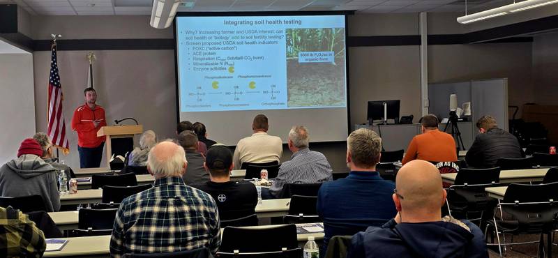 Participants will gain up-to-date research-based insights from university and industry experts to support informed farm management decisions at the Illinois Extension Agronomy Summit. (Photo from Illinois Extension Agronomy Summit 2024).