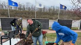 Laborers Local 393 beautify Middle East Conflicts Wall Memorial in Marseilles