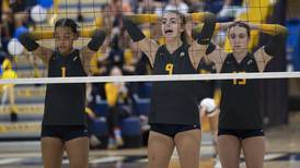 Photos: Sterling volleyball takes on Alleman