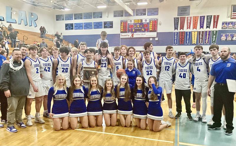 The Princeton Tigers defeated Stillman Valley, 68-37, Friday at Bureau Valley to repeat as regional champions. They advance to the Orion Sectional at 7 p.m. Tuesday.
