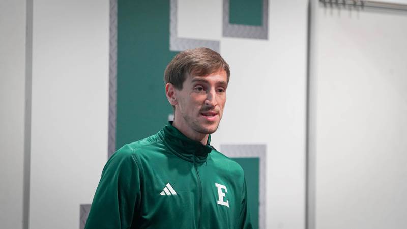 Eastern Michigan University women's soccer coach Taylor Clarke