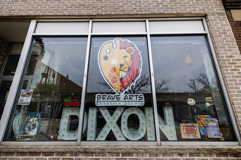 Brave Arts is located at 115 S. Hennepin Ave. in downtown Dixon.