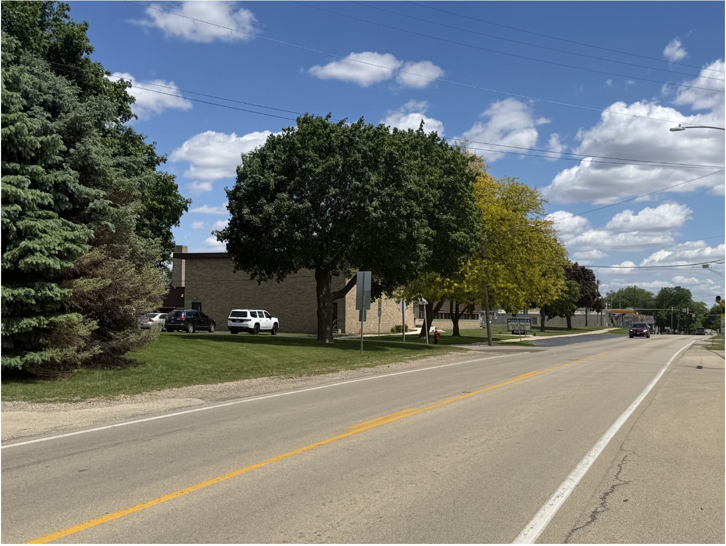 One of the biggest projects to be funded by this year’s Safe Routes to School grant is a sidewalk from 14th Avenue to Plaza Drive along the north side of US Route 34 on the west side of the Blackstone Elementary School campus.