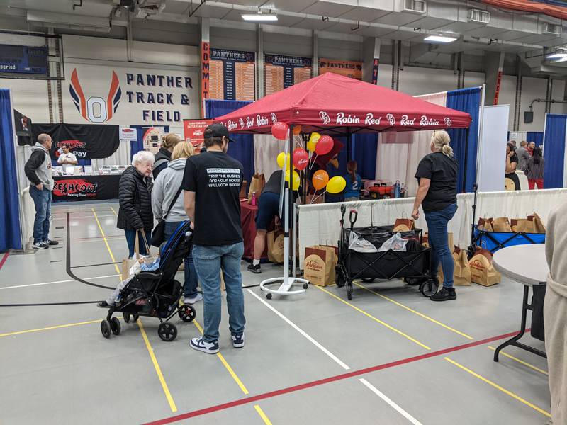 Red Robin was one of the food vendors at the Oswego Area Chamber of Commerce Hometown Expo at Oswego High School on Saturday, Feb. 28, 2026.