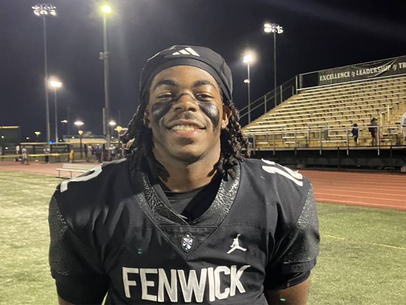 Fenwick quarterback Jamen Williams