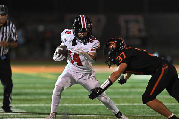Photos: Lincoln-Way West, Central football meet in battle of undefeated teams