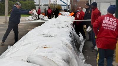 Photos: A look at flood preparations on the Mississippi River