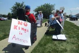 Senior citizens in Shorewood join anti-Trump protest day