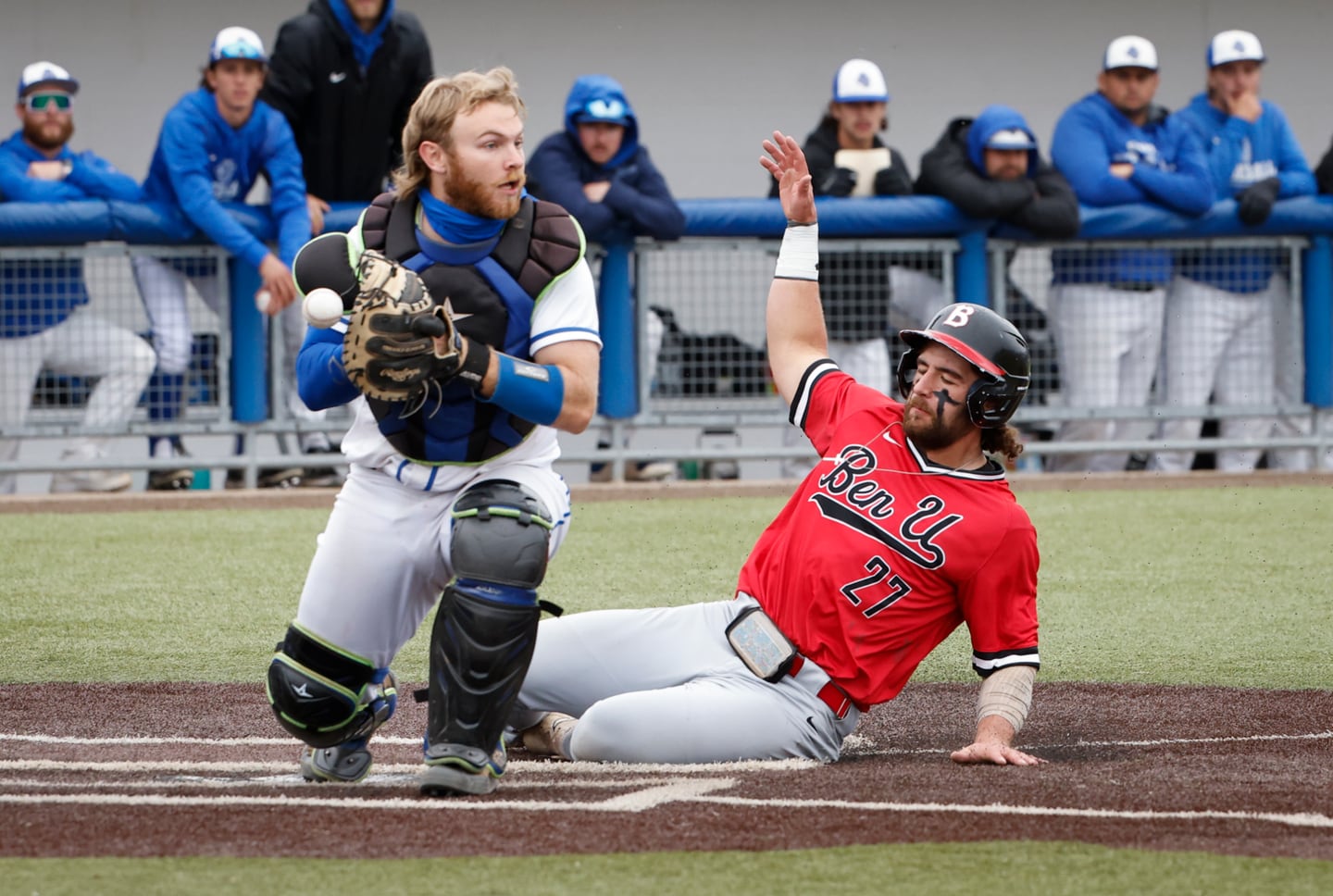 Jett Wedekind wraps ups his "senior" season as catcher at Aurora University.