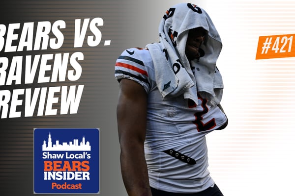 Bears Insider Podcast Episode 421: Reviewing the Bears’ Week 8 loss to the Ravens