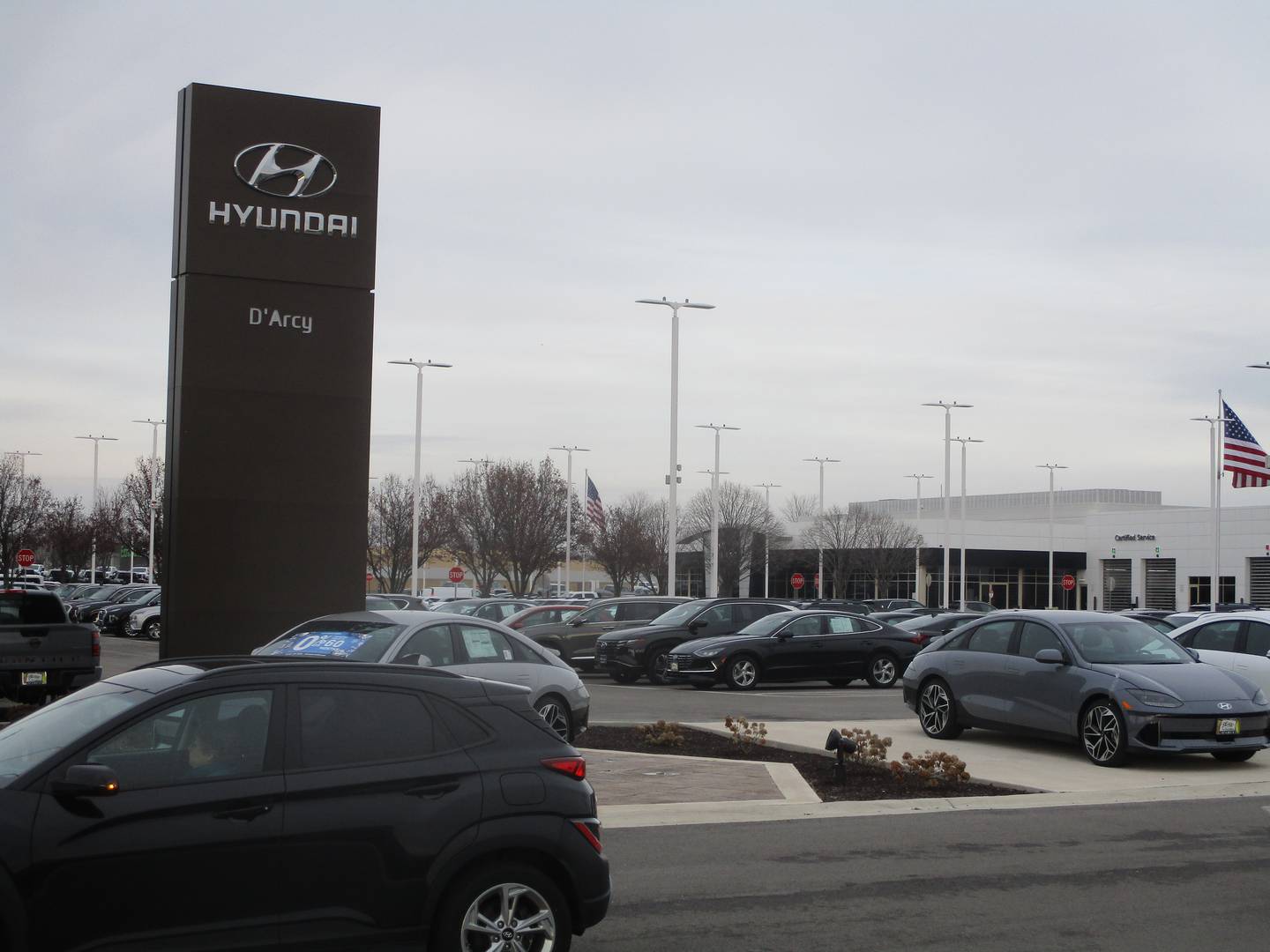 Joliet Mayor Terry D'Arcy, acquired land for his Hyundai dealership. Part of that land is now slated for housing development that requires approvals from the city. Dec. 17, 2024
