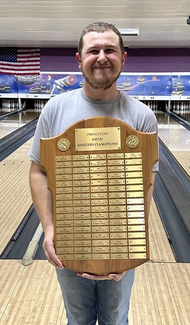 JT Dant won his sixth Princeton Masters Bowling championship Sunday at Pin Splitter Lanes.