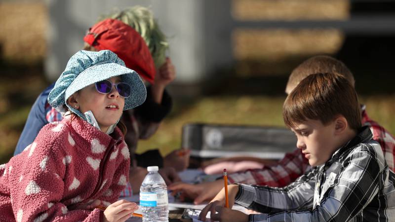 Sycamore students step back in time at historic North Grove schoolhouse