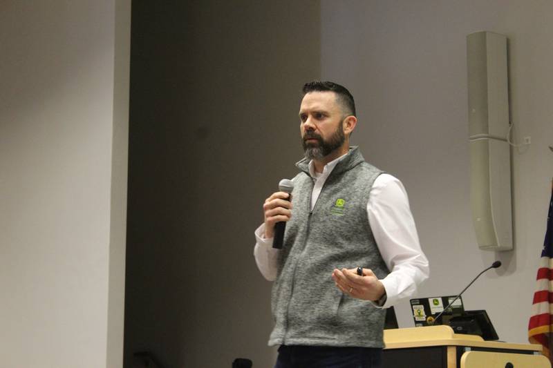 Clint Chaffer, John Deere product marketing lead for precision upgrades.