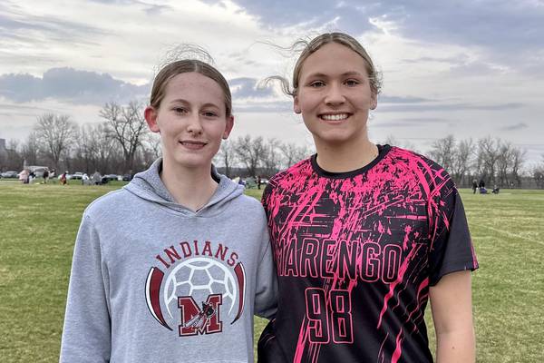 Maggie Hanson’s hat trick propels Marengo to KRC victory over Woodstock North