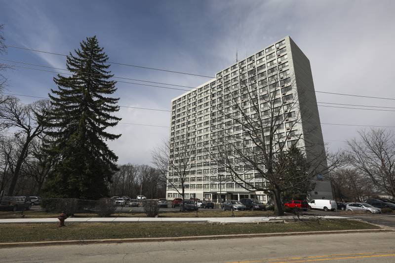 Joshua Arms Senior Residence on Monday, March 22, 2021, in Joliet, Ill.