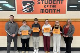 Byron High School students of the month for January named