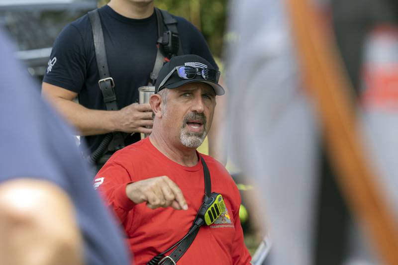 Trainer Anthony Kastros likens the training to a buffet. “There are parts you’ll like and others that aren’t for you, you don’t have to implement all aspects into your department,” he said Tuesday, Sept. 23, 2025.