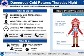 Deep freeze: Batavia temporary warming center; Geneva Public Works center shut down due to heat failure 