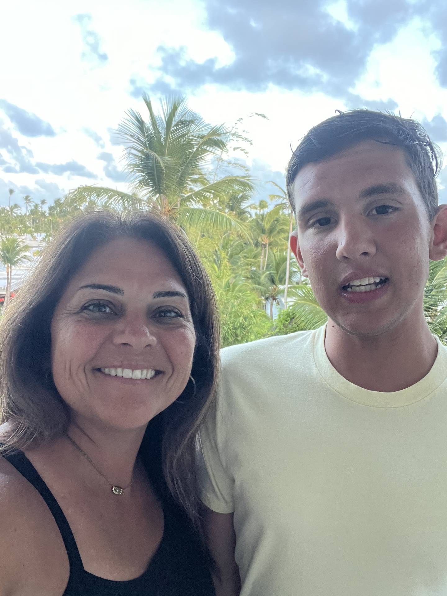 Tessa Quinlan and her son Gavin.