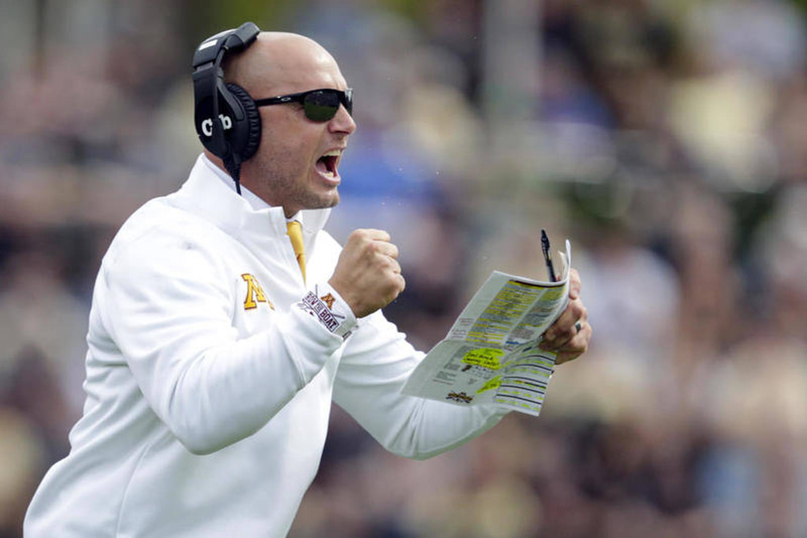 Minnesota coach, Kaneland and NIU grad PJ Fleck gets contract extended ...