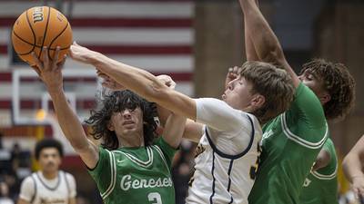 Photos: Sterling takes on Geneseo in boys basketball