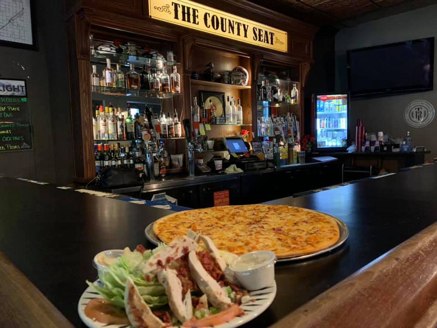 The County Seat Pub & Pizzeria in Morris was voted one of the best pizza places in Grundy County by readers in 2021. (Photo from The County Seat Pub & Pizzeria website)