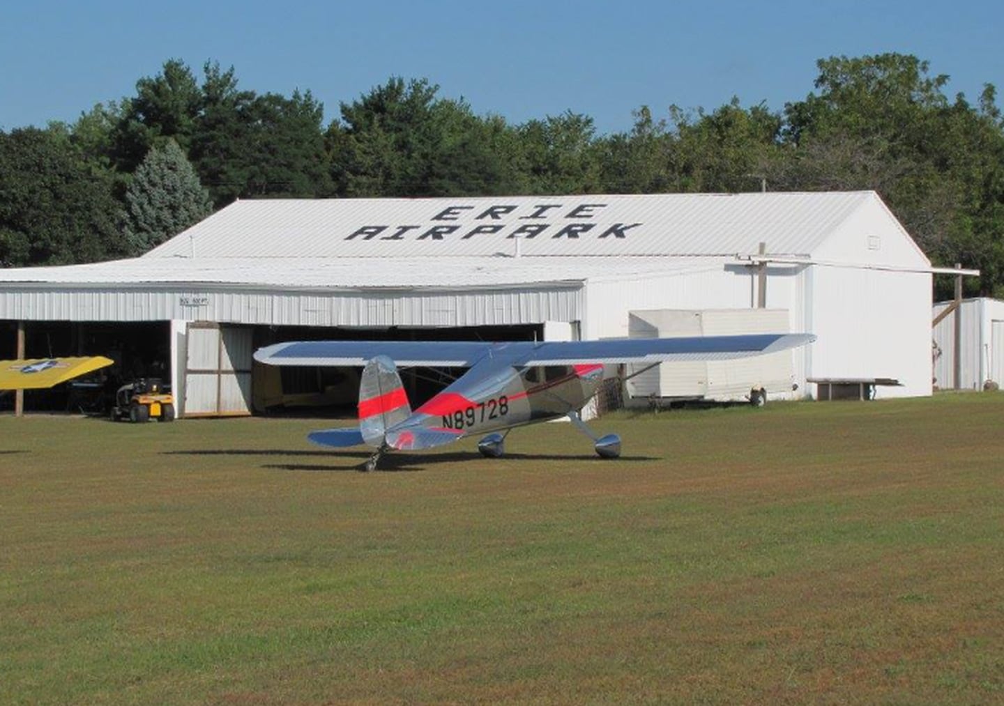 Erie Airpark, 8689 Star Road, is the 2022 Private Airport of the Year. Since 1999, it’s been owned by Jim and Sue Robinson, and it is the home base for the Illowa Sport Flyers Club.
