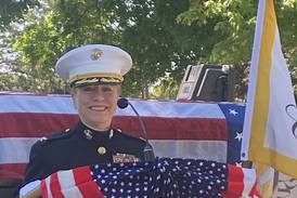Marine officer shares PTSD story, seeks to save lives