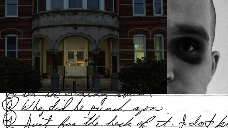 Alex Bandoni/ProPublica (Source images: Whitney Curtis for ProPublica; document and photo from Illinois State Police file obtained by Capitol News Illinois and Lee Enterprises Midwest)