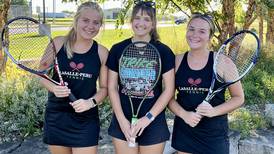 Finding tennis: L-P roster full of girls who didn’t play before high school