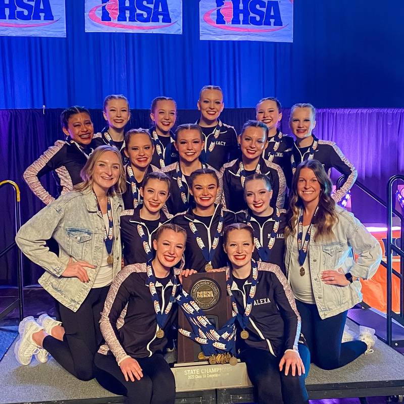 Morris became the Class 1A Dance state champion after scoring 91.58 points on the final day of competition at Grossinger Motors Arena.