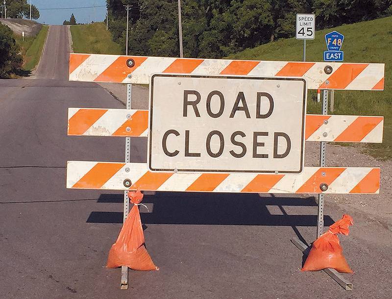 A one-mile section of County Road F48, in the Colfax area, was closed to traffic for several hours July 30 as the Iowa State Patrol investigated a fatal crash. A Newton woman was killed and two other Jasper County women were taken to area hospitals.