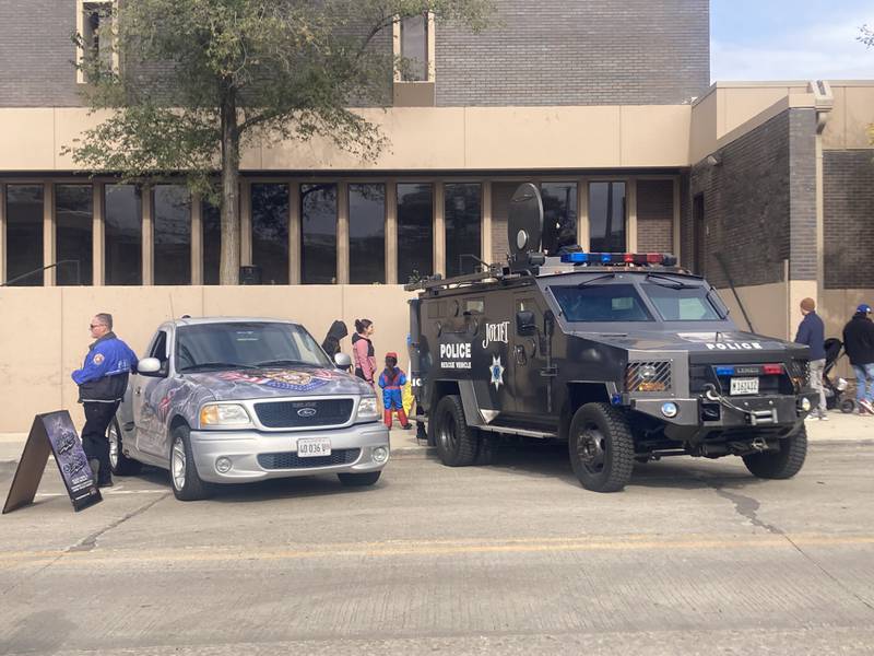 Police vehicles at the JPD's trunk-or-treat touch-a-truck area. 
Saturday, Oct. 25, 2025.