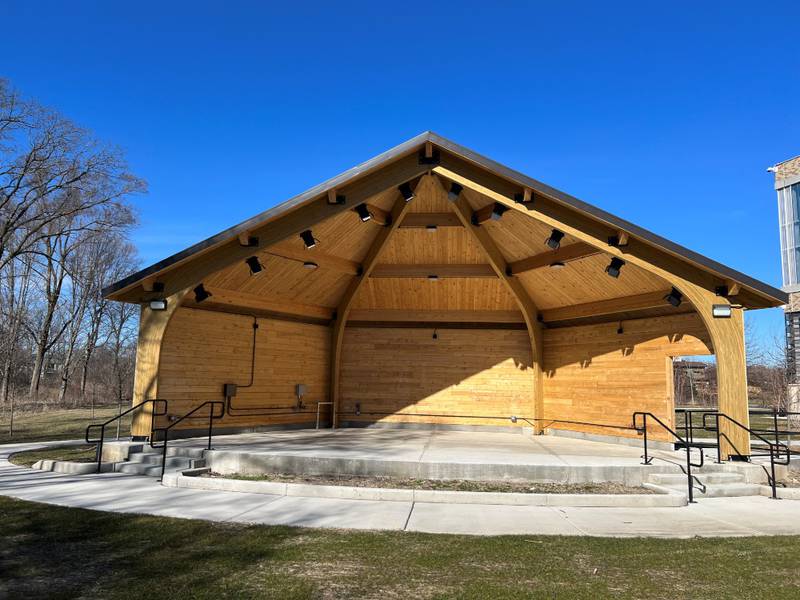 Winfield Riverwalk Park bandshell