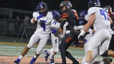 Photos: Lincoln-Way East vs. Minooka Round One Football Playoffs.