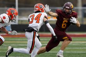 Photos: Richmond-Burton vs. Byron, Class 3A semifinal playoff football