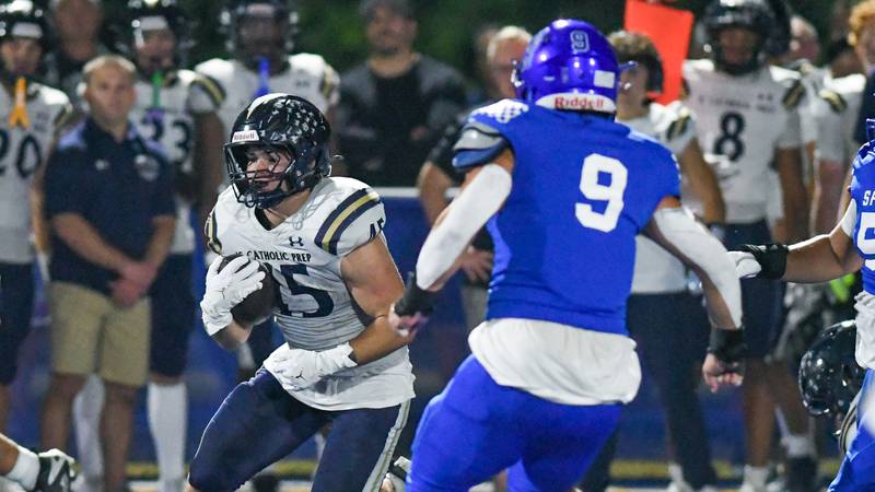 Next up in the family, IC Catholic Prep’s Foley Calcagno ready to leave his legacy