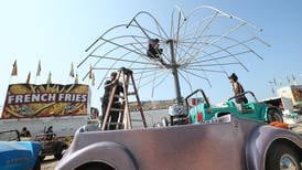 Photos: Crews prepare for the 168th annual Bureau County Fair in Princeton