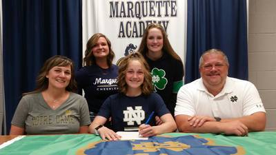Marquette’s Snook signed to ‘cheer, cheer for ol’ Notre Dame’